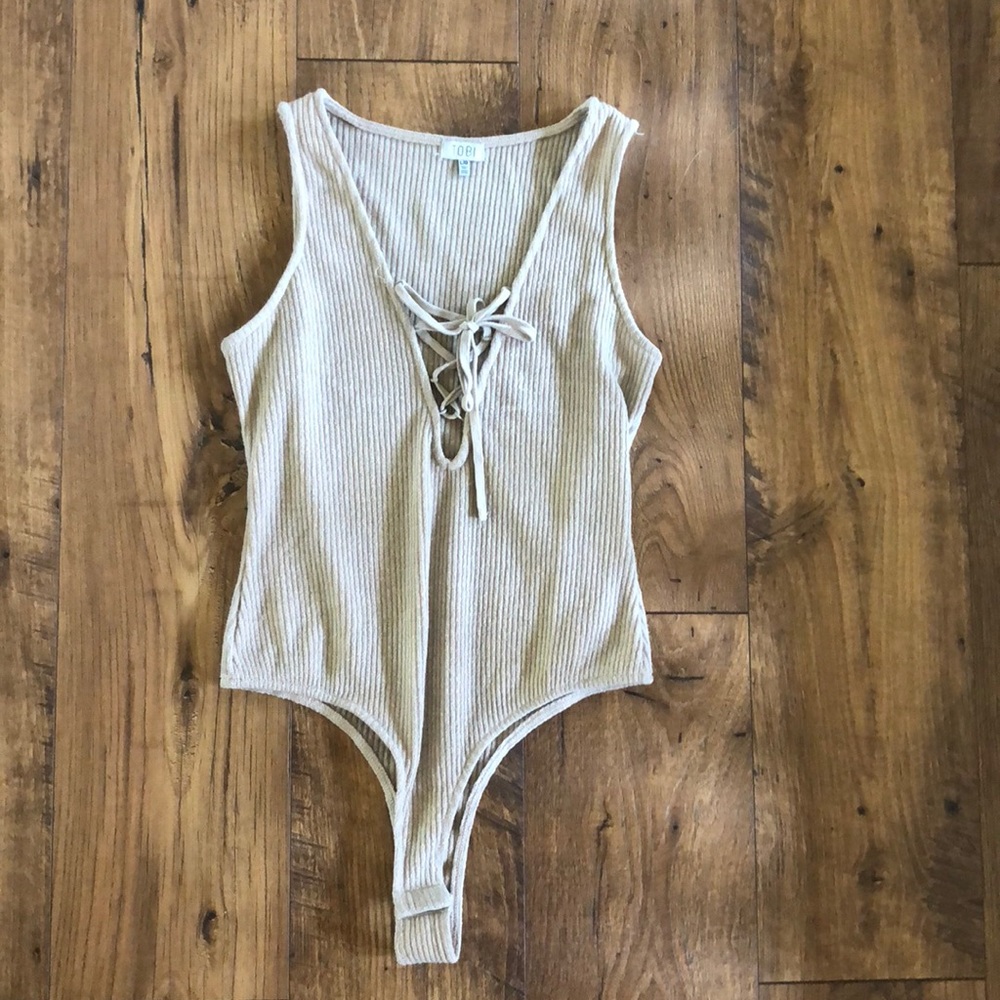 Beige onesie